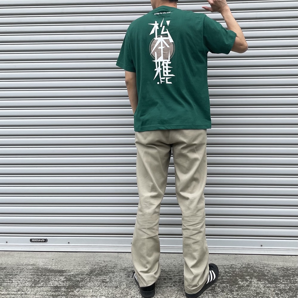 Niko Andコラボtシャツ グリーン M Lサイズラスト1点 松本山雅fcオンラインショップ